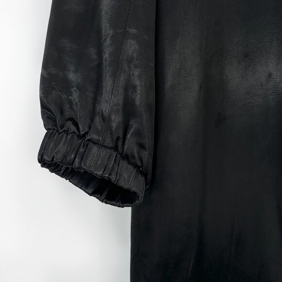 Jil Sander Black Trench Coat - Picture 6 of 15